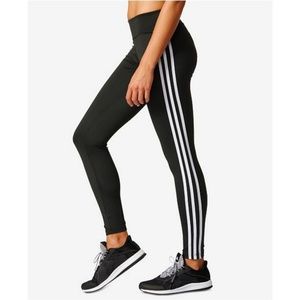 Adidas Climalite 3 stripe Leggings